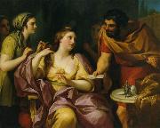 Anton Raphael Mengs Semiramis Receives News of the Babylonian Revolt by Anton Raphael Mengs. Now in the Neues Schloss, Bayreuth Spain oil painting artist